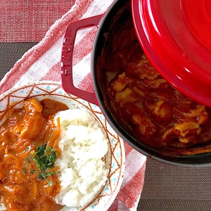 staubでバターチキンカレー☆ストウブ レシピ